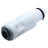 insert PLCD29004 push-in 6,4mm white acetal/Buna-N/valved